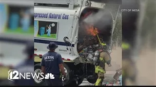 What you're trashing could be causing fires in Mesa garbage trucks