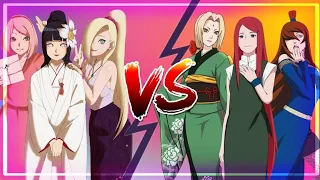 Sakura, Ino & Hinata VS Kushina, Tsunade & Mei [1P VS COM] - Naruto Ultimate Ninja Storm 4