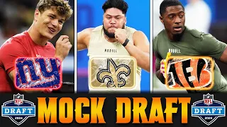 Post Combine 2024 NFL Mock Draft