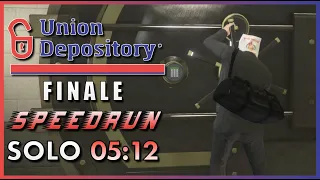 The Union Depository Contract Finale Solo Speedrun in just 05:12