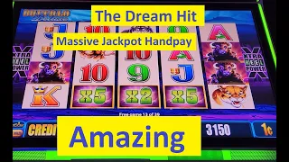 Massive Jackpot Handpay on $2.50 Bet! Buffalo Deluxe