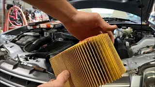How to replace a Chrysler Crossfire Air Filter (2004-2008)