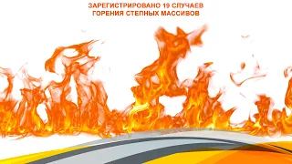 За прошедшие выходные в Карагандинской области зарегистрировано 19 случаев горения степных массивов