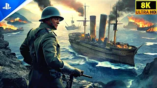 The Runner | Battlefield 1| Battle of Gallipoli : War Story : Realistic Walkthrough 8k60Fps