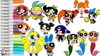 Powerpuff Girls Color Swap Compilation PPG RRB Powerpunk Girls Bliss | SPRiNKLED DONUTS