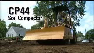 Cat® Vibratory Soil Compactors | CS44 and CP44 in Action