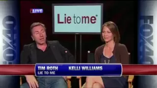 Lie to me* Tim Roth & Kelli Williams FOX40 So Cute!! Spring!