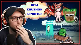 NEW EQUINOX UPDATE!! And LAVA Issues Me a CHALLENGE | Stream Vods | IdleOn
