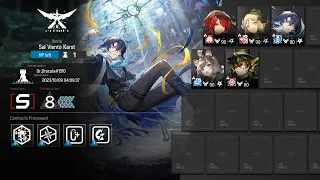 [Arknights] CC#12 BASEPOINT Day 9 Sal Viento Karst Risk 8 5 OP AFK clear