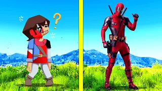 Playing As EVERY DEADPOOL In GTA 5! (Impossible ...)