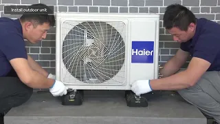 AC--R32 AC installation process