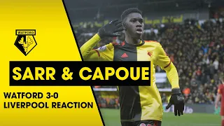 "I WANTED THE HAT-TRICK" | ISMAÏLA SARR & ÉTIENNE CAPOUE REACT TO WATFORD 3-0 LIVERPOOL