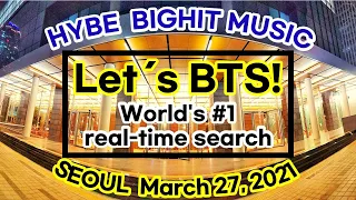 [BTS SEOUL] Let's BTS HYBE BigHit MUSIC KBS Special Talk Show Monday, March 29, 2021, 10:40 PM