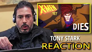 Tony Stark Gambit death REACTION!  X-MEN Ep 5 | DEEPFAKE