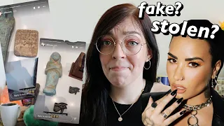 Demi Lovato bought...artifacts???