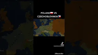 Poland vs Czechosłowacja #shorts #poland #1000ksubscribers #ww2 .