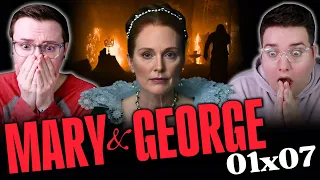 MARY & GEORGE (01x07) *REACTION* "WAR" FIRST TIME WATCHING! A FIERY FINALE...