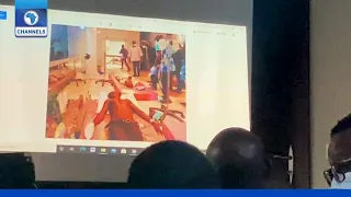 #EndSARS: Witness Plays Video That Claims Army Shot Protesters At Lekki Toll Gate