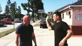 NATE DIAZ STOCKTON SLAP ON DANA WHITE