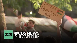 Pro-Palestinian demonstrators at encampment at Penn say it's "a place of hope and ... solidarity"