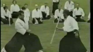 Kumi-Jo demonstration, Chiba Sensei, 1994