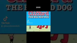 evolution of Clifford the Big Red dog