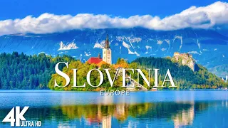 FLYING OVER SLOVENIA 4K UHD - Relaxing Music Along With Beautiful Nature Videos - 4K UHD TV