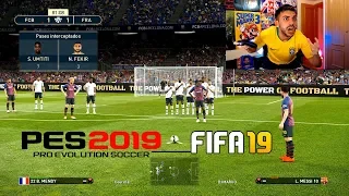 ¿PES 2019 es MEJOR que FIFA 19?