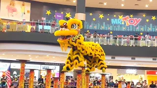 [4K]LionDance Team Malaysia🔥🔥🔥 第10届古来IOI MALL 南狮高桩狮王争霸赛  ~ 马来西亚永安园龙狮体育会 @ Kulai , Johor