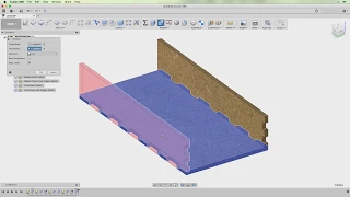 Fusion360: Automatically sized finger-joints