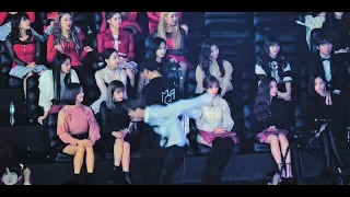 진(BTS) 점프에 놀란 정연 (Twice),헤이즈 + [진, 하성운(워너원) 친목 ]@181106 MGA 지니뮤직어워드[ 4k Fancam/직캠]