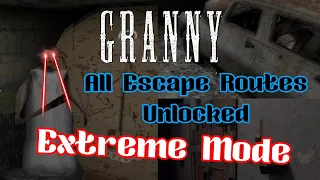 Granny v1.8 - Extreme Mode, Unlocking All Escape Routes