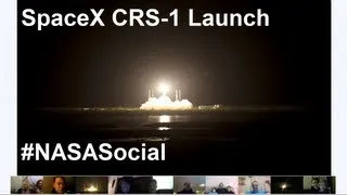SpaceX CRS-1 Launch Portion #NASASocial