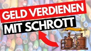 Geld verdienen mit Kupferschrott, Platinen, Altpapier & anderem Schrott