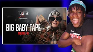 BIG BABY TAPE - MILLION & LIKE A G6 | TOASTER LIVE | REACTION