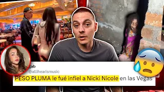 Peso Pluma INFIEL a Nicki Nicole, Graban BRUJA real en Tailandia y Cinemex D*SCRIMIN* a una Persona