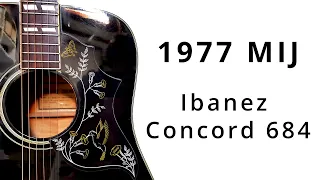 1977 Ibanez Concord 684 : How Does it Sound ?