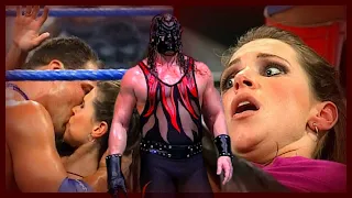 The Undertaker, The Rock & Triple H w/ Stephanie vs Kane, Kurt Angle & Chris Benoit 9/21/00 (2/2)