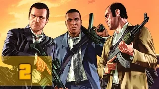 Прохождение GTA V НА ПК Часть 2 - Франклин и Ломар (720P,30FPS)