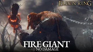 Fire Giant Boss Fight (No Damage) [Elden Ring]