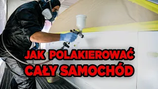 Lakierowanie całego samochodu, krok po kroku