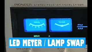 Pioneer SX 828 Led Blue Tuning Meter Lamp Replacement