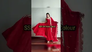 Red Anarkali Gaown dress Anarkoli Dress Anarkoli suit#shorts #shortvideo