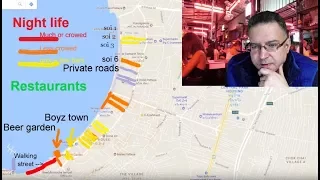 NIGHT LIFE MAP OF PATTAYA - Explained in detail