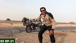 FINALLY ARRIVED AT KUWAIT BORDER | S05 EP.31 | PAKISTAN TO SAUDI ARABIA MOTORCYCLE TOUR