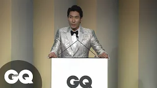 Chris Pang Talks Asian Representation In Film While Accepting Breakthrough Actor Of The Year Award