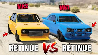 GTA 5 ONLINE - RETINUE MK II VS RETINUE (WHICH IS FASTEST?)