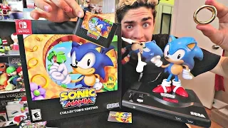 Unboxing Sonic Mania Collector's Edition for the Nintendo Switch!!