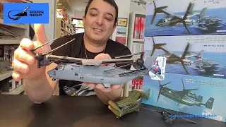 Die V-22 von AirForce1 Models im Massstab 1:72