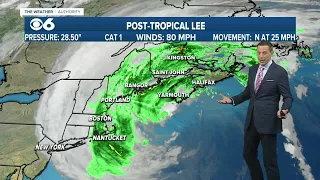 Tracking Lee: Millions under storm watches as Lee bears down on New England and Canada